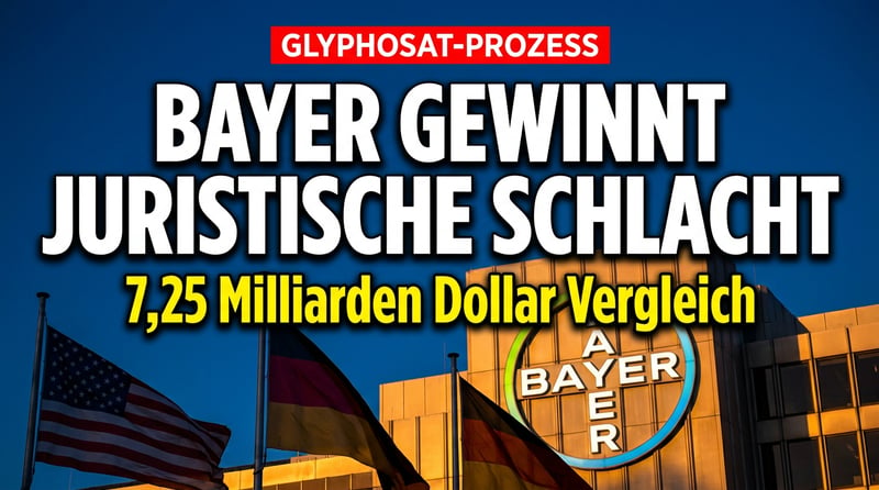 Bayer atmet auf: Glyphosat-Schlacht in den USA nimmt günstige Wendung
