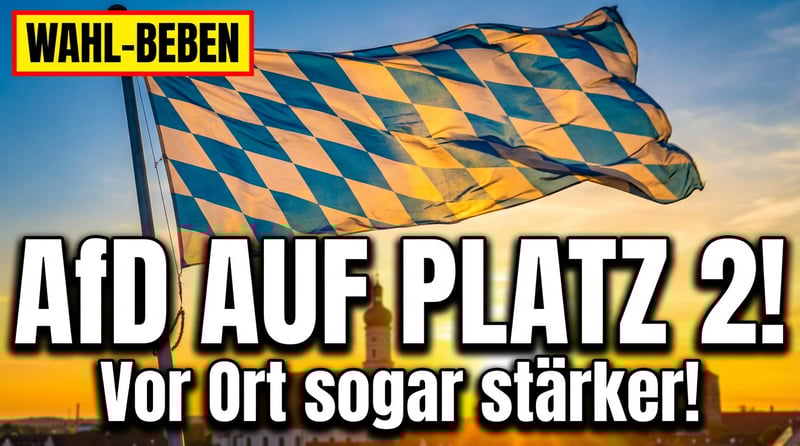 Bayerische Kommunalwahl: AfD klettert auf Platz zwei – und wird vor Ort noch stärker geschätzt