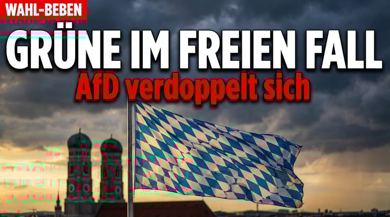 Bayerische Kommunalwahl: Grüne im freien Fall – AfD verdoppelt Ergebnisse