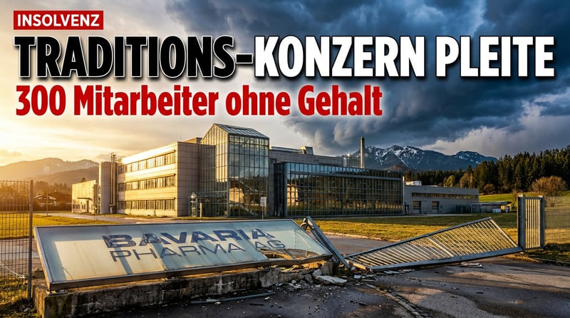 Bayerischer Traditionskonzern am Abgrund: Pharma-Hersteller mit 177 Jahren Geschichte meldet Insolvenz an