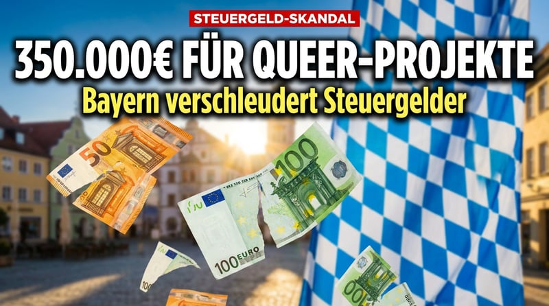 Bayern verschleudert 350.000 Euro für „Queersensibilität" in Unternehmen – CSU auf Abwegen