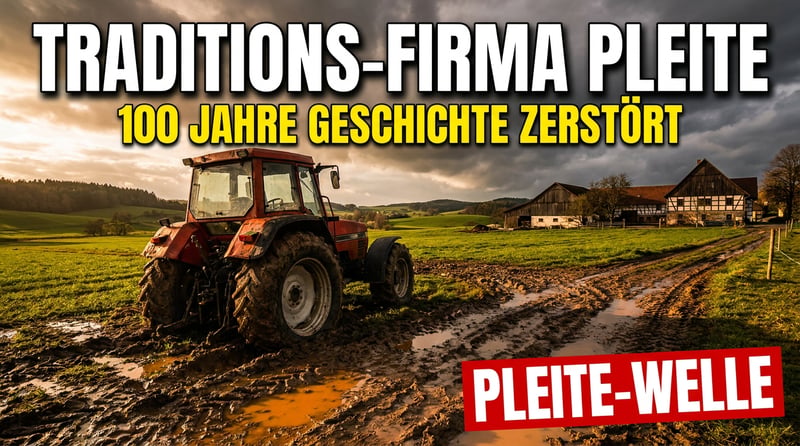 Bayerns Landwirtschaft im freien Fall: Traditionsfirma aus Fürth muss Insolvenz anmelden