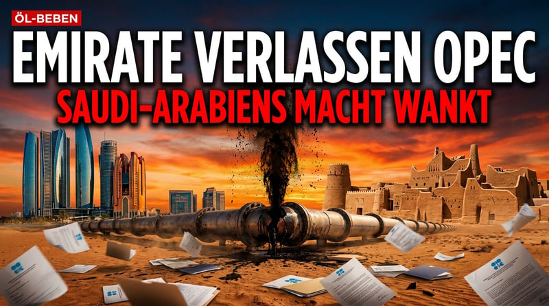 Beben am Ölmarkt: Die Emirate kehren der OPEC den Rücken – Saudi-Arabiens Machtmonopol wankt