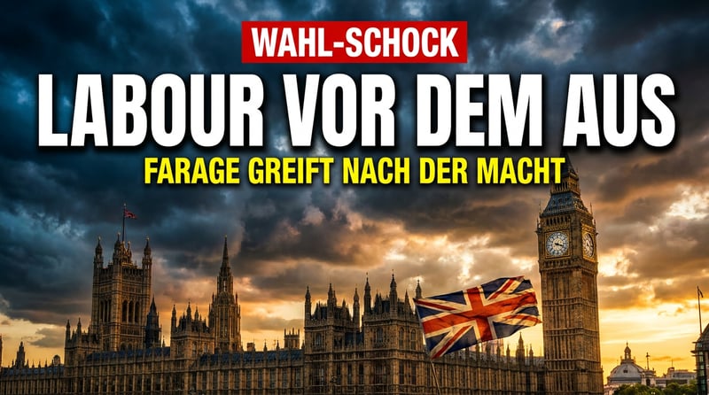 Beben auf der Insel: Starmers Labour vor historischem Wahldesaster – Farages Reform UK greift nach der Macht