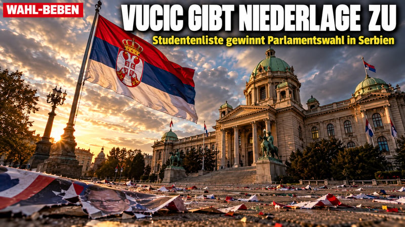 Beben in Belgrad: Studenten stürzen Vucic – Ende einer Ära?