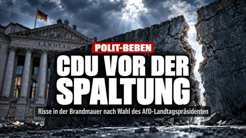 Beben in Magdeburg: CDU-Fraktion vor der Zerreißprobe