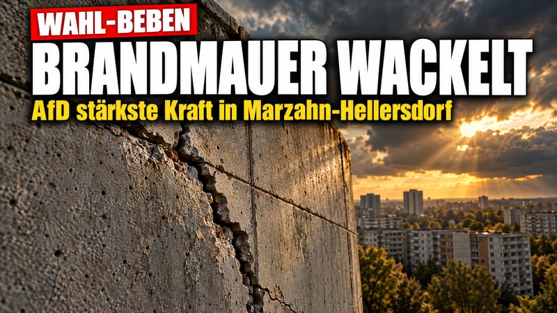 Beben in Marzahn: Wackelt die Brandmauer im Berliner Osten?