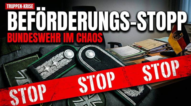 Beförderungsstopp bei der Bundeswehr: Truppe in Aufruhr – Politik in Erklärungsnot