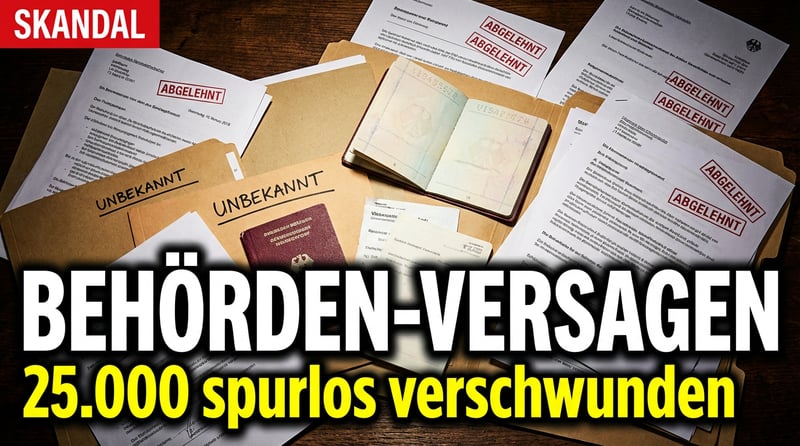 Behördenversagen par excellence: Tausende unqualifizierte Migranten verschwinden spurlos im deutschen System
