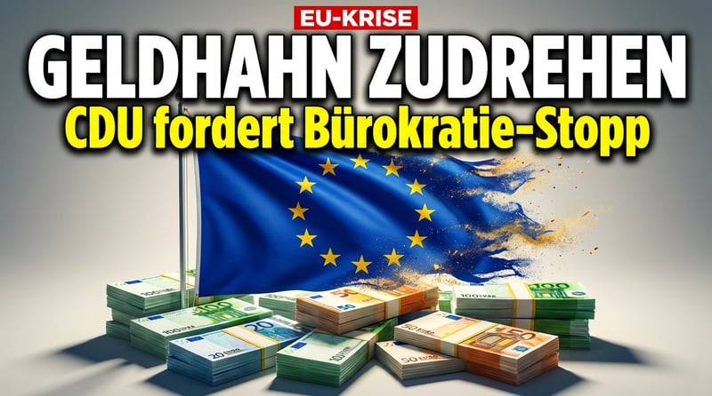 Beitragszahlungen als Druckmittel: CDU/CSU will Brüssel den Geldhahn zudrehen