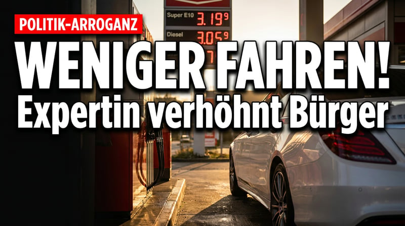 Belehrung vom Elfenbeinturm: Wirtschaftsweise rät dem Volk zu „weniger Fahren" – statt zu helfen