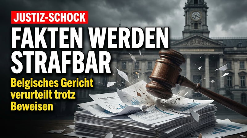 Belgisches Skandalurteil: Wenn Fakten plötzlich zur Straftat werden