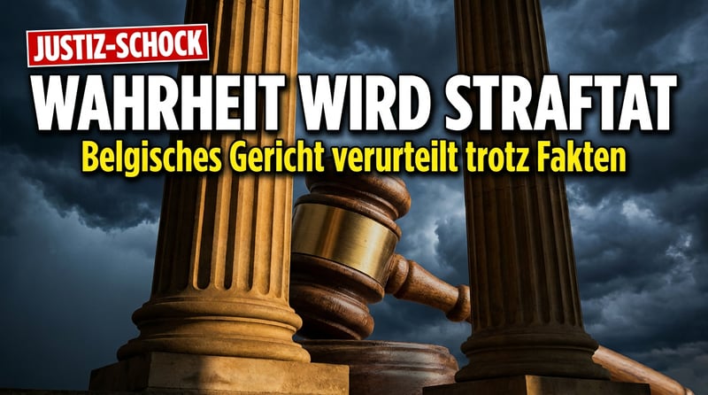 Belgisches Urteil: Wenn die Wahrheit zum Verbrechen wird