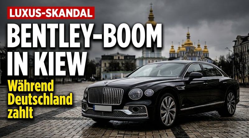 Bentley boomt in Kiew: Während deutsche Steuerzahler bluten, rollen die Luxuskarossen
