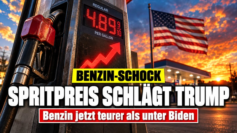 Benzin-Schock vor den Midterms: Trump tankt jetzt teurer als Biden!