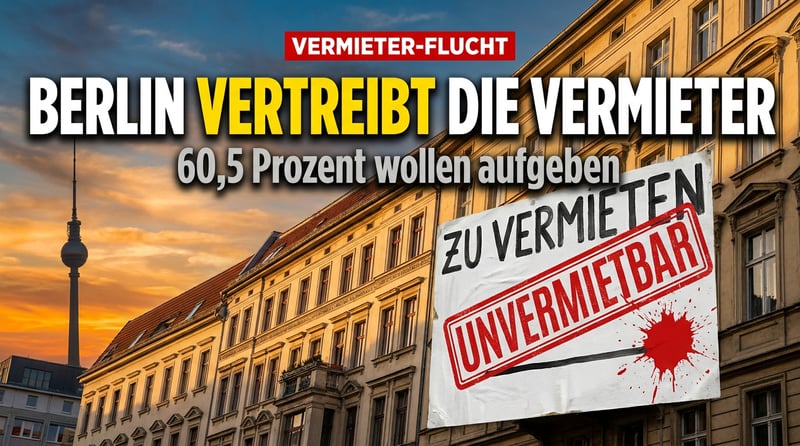 Berlin bestraft die Falschen: Wie eine Stadt ihre eigenen Vermieter aus dem Markt treibt