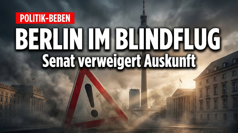 Berlin im Blindflug: Der Senat ahnt das Schlimmste – und will lieber nichts wissen