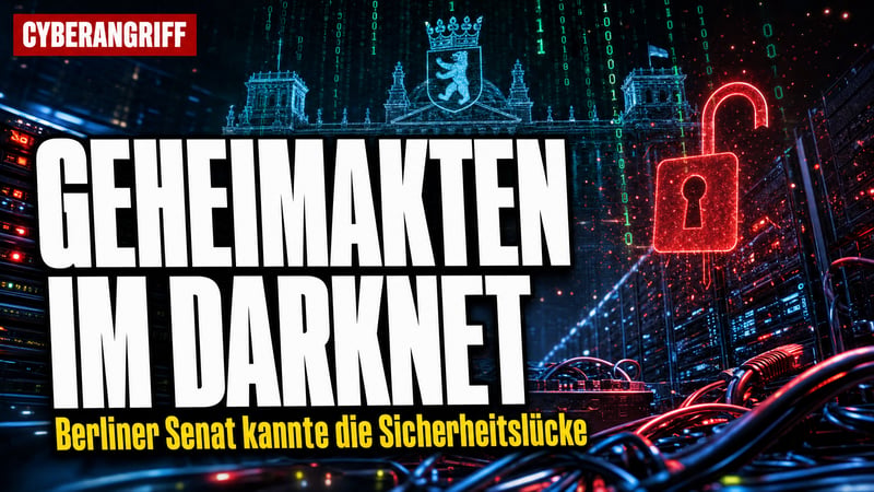 Berlin im Darknet: Geheimakten offen – Senat kannte die Lücke