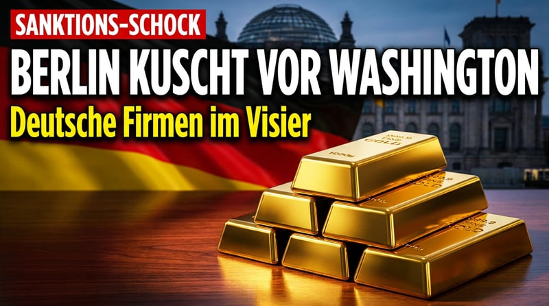 Berlin kuscht, Washington diktiert: Wie die Bundesregierung deutsche Unternehmen im Stich lässt