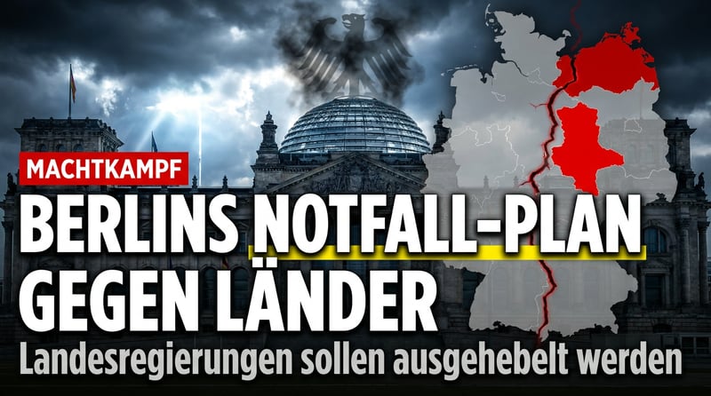 Berlin plant den Notfall-Durchgriff: Wie Merz gewählte Landesregierungen aushebeln will