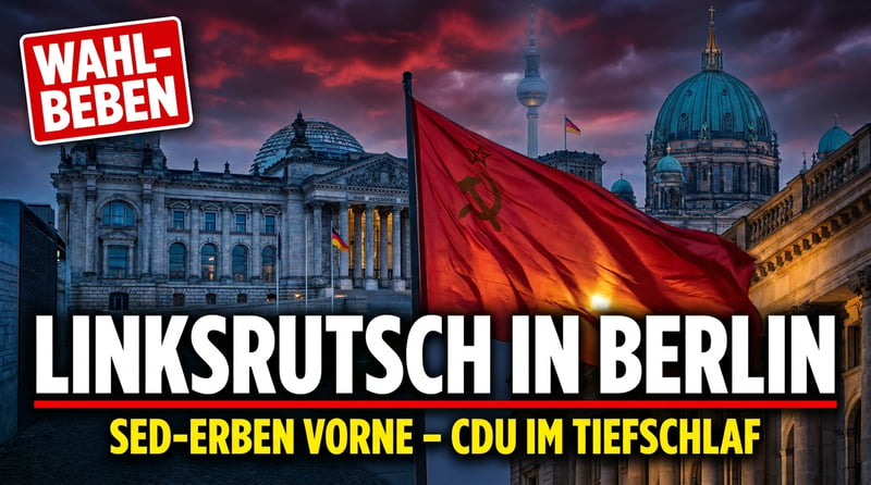 Berlin vor dem Linksrutsch: Umfrage sieht SED-Erben an der Spitze â und die CDU im Tiefschlaf