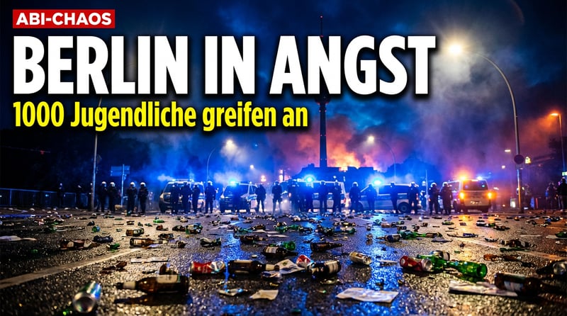 Berliner Abi-Partys eskalieren: Flaschenwürfe, Böller und Angriffe auf Polizisten