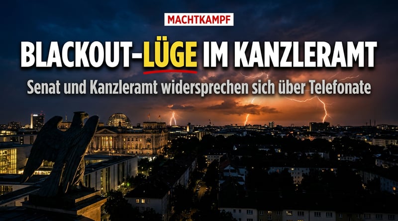 Berliner Blackout-Affäre: Wenn Kanzleramt und Senat gemeinsam am Sprachregelungs-Skript basteln