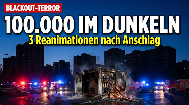 Berliner Blackout: Wenn Linksextremisten zu „Gemeinwohl"-Terroristen werden und Menschen ums Überleben kämpfen