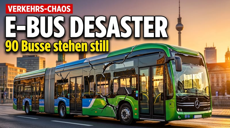 Berliner E-Bus-Desaster: Wenn grüne Träume an der Realität zerschellen