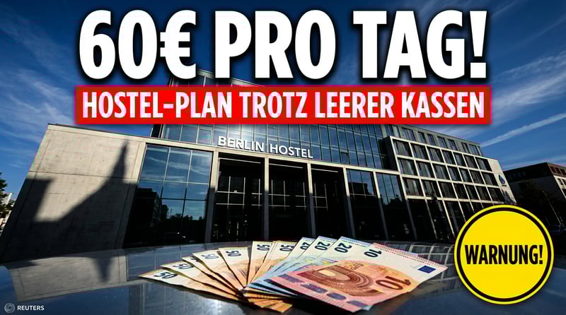 Berliner Integrationssenatorin plant weitere Hostel-Unterkünfte für Migranten – 60 Euro pro Tag und Person