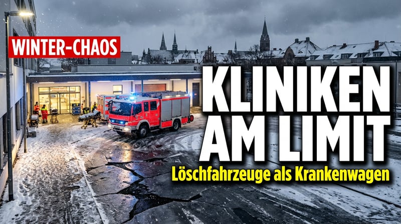 Berliner Kliniken am Limit: Wenn der Winter die Hauptstadt in die Knie zwingt