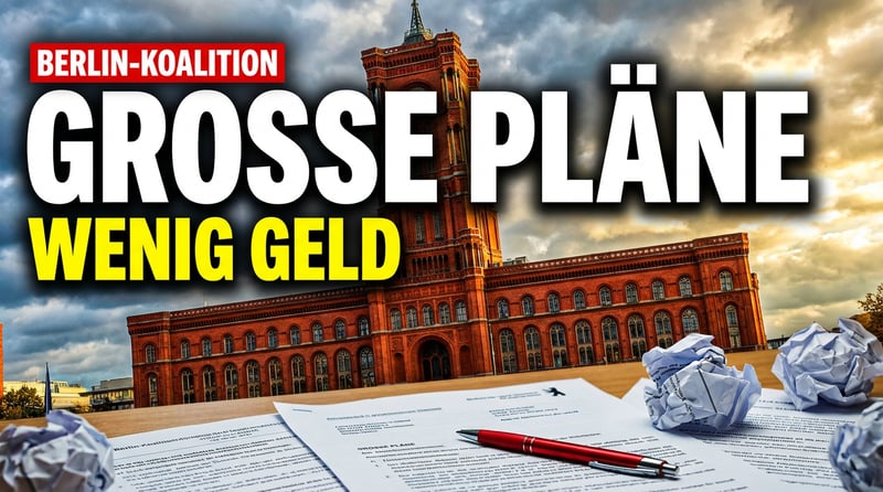 Berliner Koalitionsklausur: Wegners schwarz-rote Allianz stolpert mit großen Plänen Richtung Wahlurne