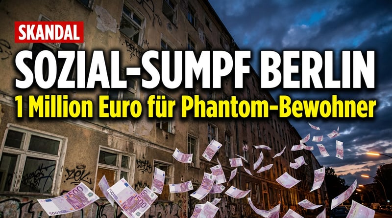 Berliner Sozial-Sumpf: Pension kassiert eine Million Euro für Phantom-Bewohner