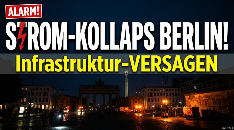 Berliner Stromausfall entlarvt Deutschlands marode Infrastruktur – SPD kündigt hektische Nachbesserungen an