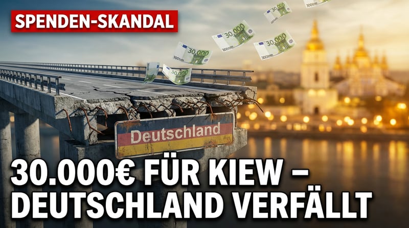 Berliner Wirtschaftselite sammelt 30.000 Euro für Kiew – während deutsche Infrastruktur verfällt