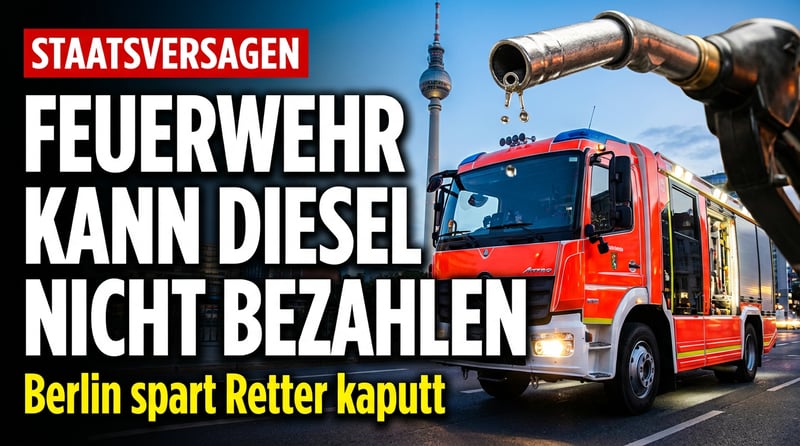 Berlins Feuerwehr am Limit: Wenn der Staat seine eigenen Retter kaputtsparen will