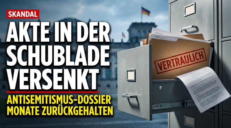 Berlins Schubladen-Skandal: Wenn ein Antisemitismus-Dossier zu unbequem wird
