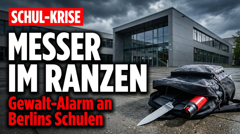 Berlins Schulen im Ausnahmezustand: Wenn Messer und Glaubensregeln den Stundenplan ersetzen