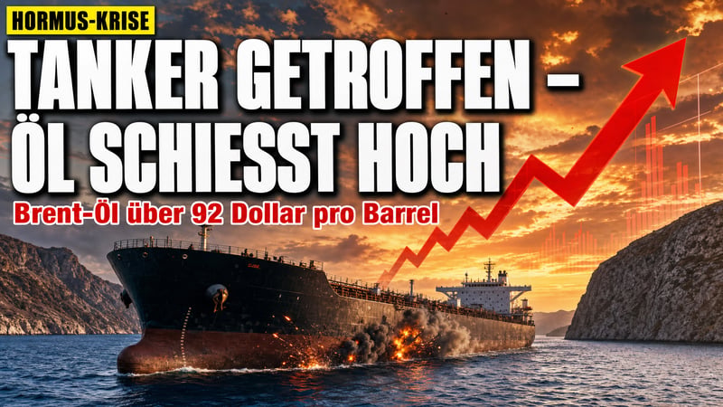 Bessent: Hormus wird „wertloses Wasser“ – Brent über 92 Dollar!