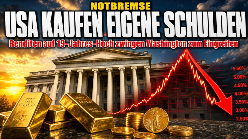 Bessents Notbremse: US-Finanzministerium kauft eigene Schulden zurück