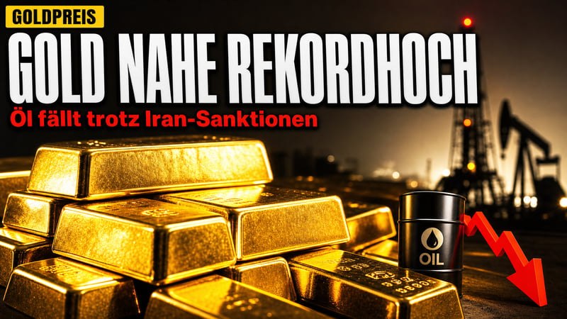 Bessents "Wirtschafts-D-Day": Öl fällt – und Gold glänzt weiter