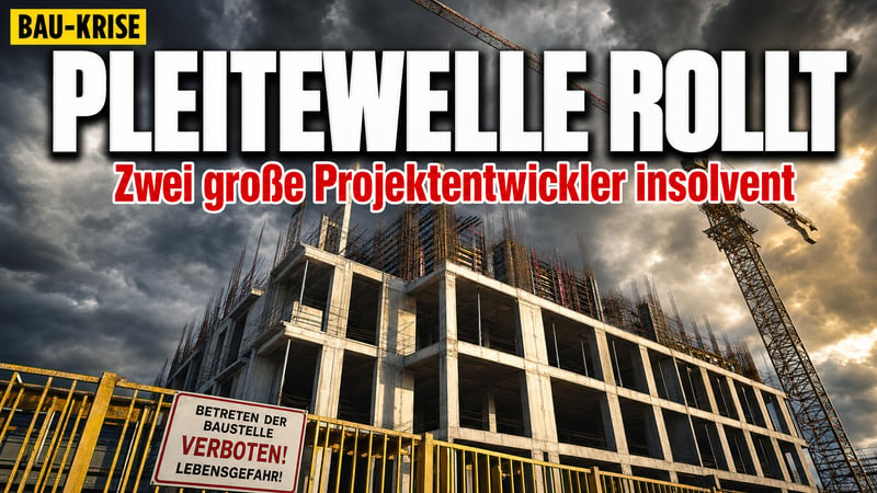 Beton-Beben: Jetzt kippen auch die großen Projektentwickler