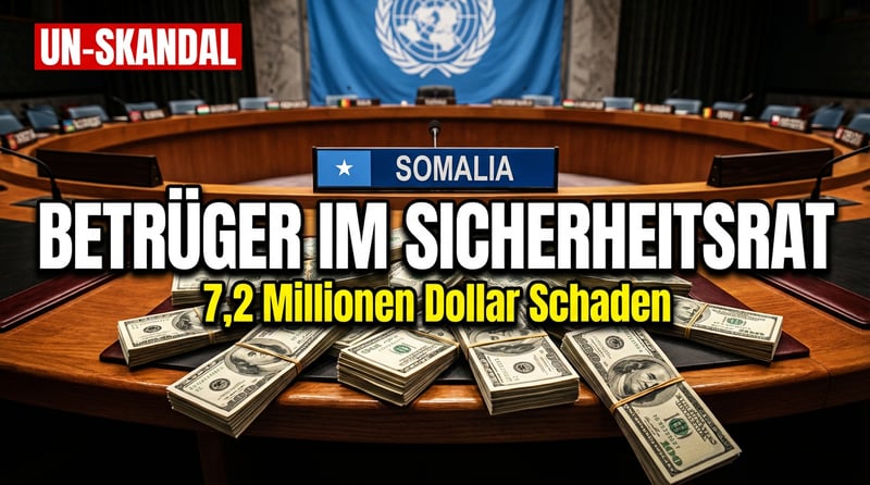 Betrüger an der Spitze der Weltpolitik: Somalischer UN-Sicherheitsratsvorsitzender in Millionenbetrug verwickelt