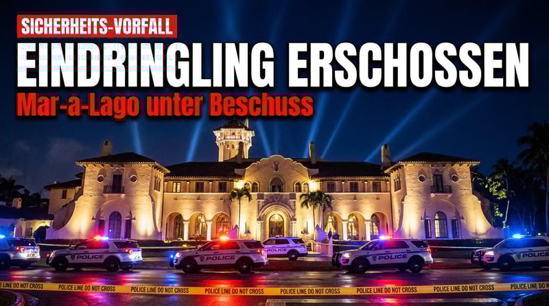 Bewaffneter Eindringling bei Mar-a-Lago erschossen – Trump war nicht vor Ort