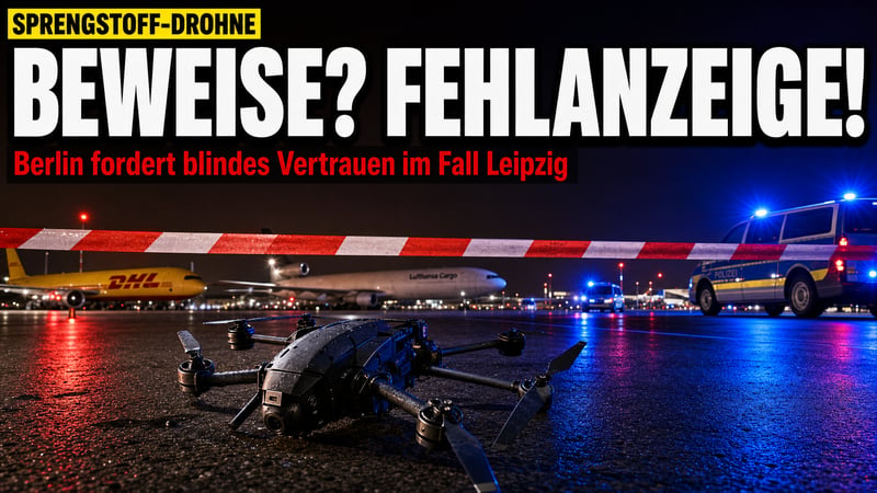 Beweise? Fehlanzeige! Berlin fordert im Fall Leipzig blindes Vertrauen
