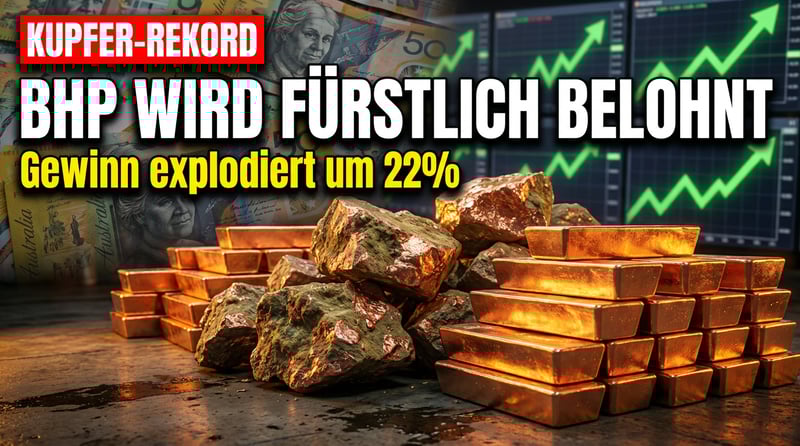 BHP setzt alles auf Kupfer – und wird dafür fürstlich belohnt