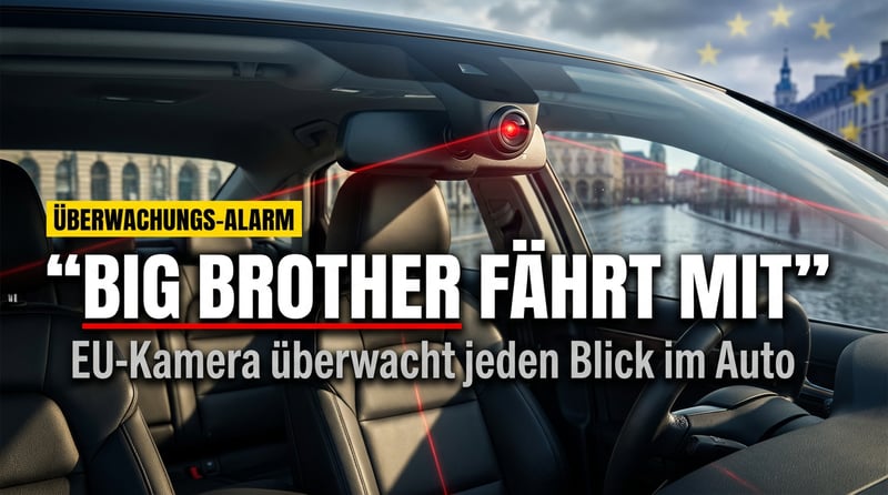 Big Brother auf vier Rädern: Wie Brüssel unsere Autos zu Überwachungsmaschinen umbaut