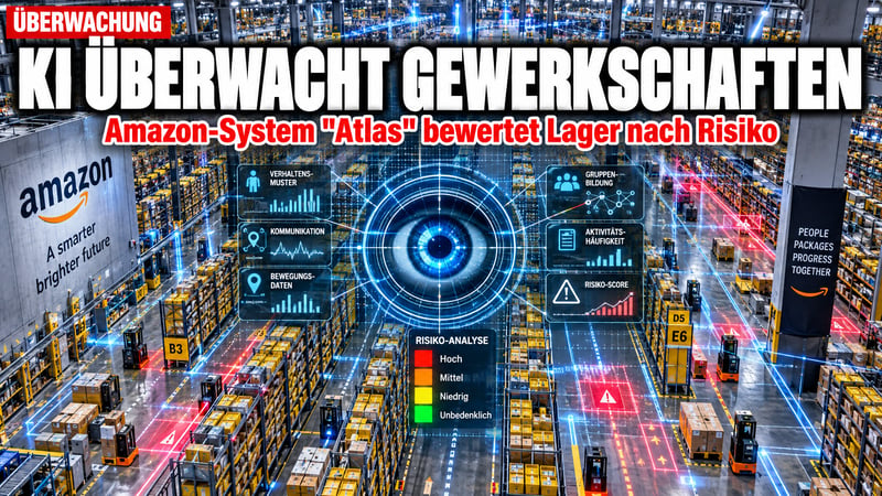 Big Brother im Lager: Amazons KI wittert Gewerkschafts-Gefahr!