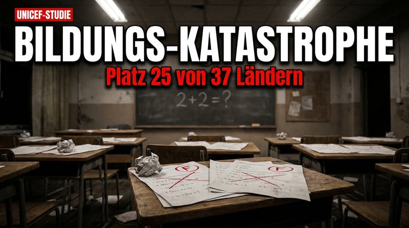 Bildungsdesaster mit Ansage: UNICEF stellt Deutschland ein vernichtendes Zeugnis aus