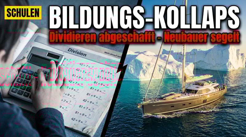 Bildungsverfall trifft Klimapropaganda: Neubauer segelt zur Antarktis, während Deutschland das Dividieren abschafft